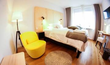 Фото номера Двухместный номер с 1 кроватью Отели типа «постель и завтрак» Hemma rooms by IKEA г. Збоншинь 4