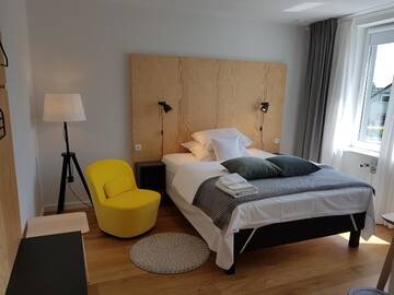 Фото номера Двухместный номер с 1 кроватью Отели типа «постель и завтрак» Hemma rooms by IKEA г. Збоншинь 11